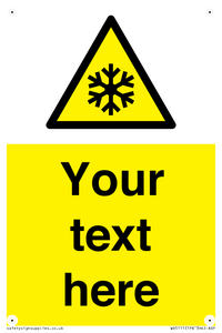 Custom Snowflake Sign